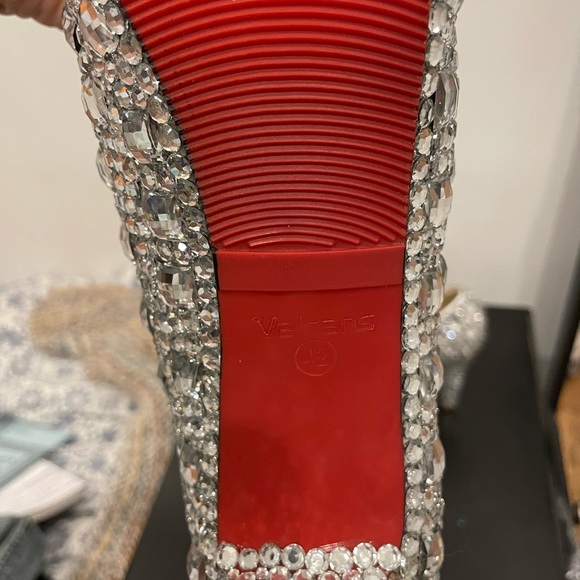 Stunning silver disco ball heels - Picture 4 of 4